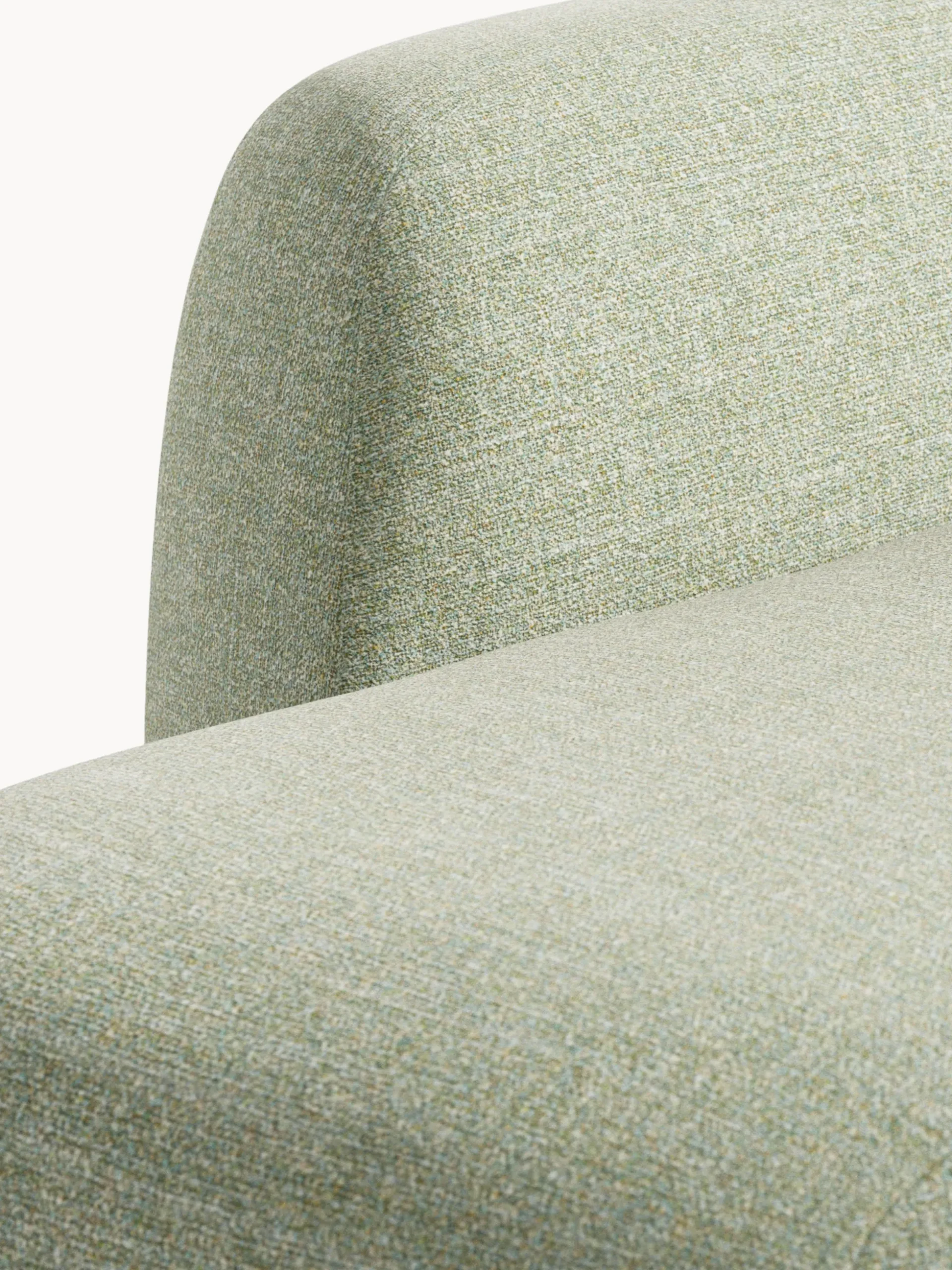 Divano angolare componibile XL in bouclé con chaise longue Wolke