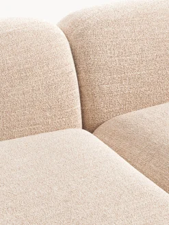 Divano angolare componibile 4 posti in bouclé con chaise longue Wolke