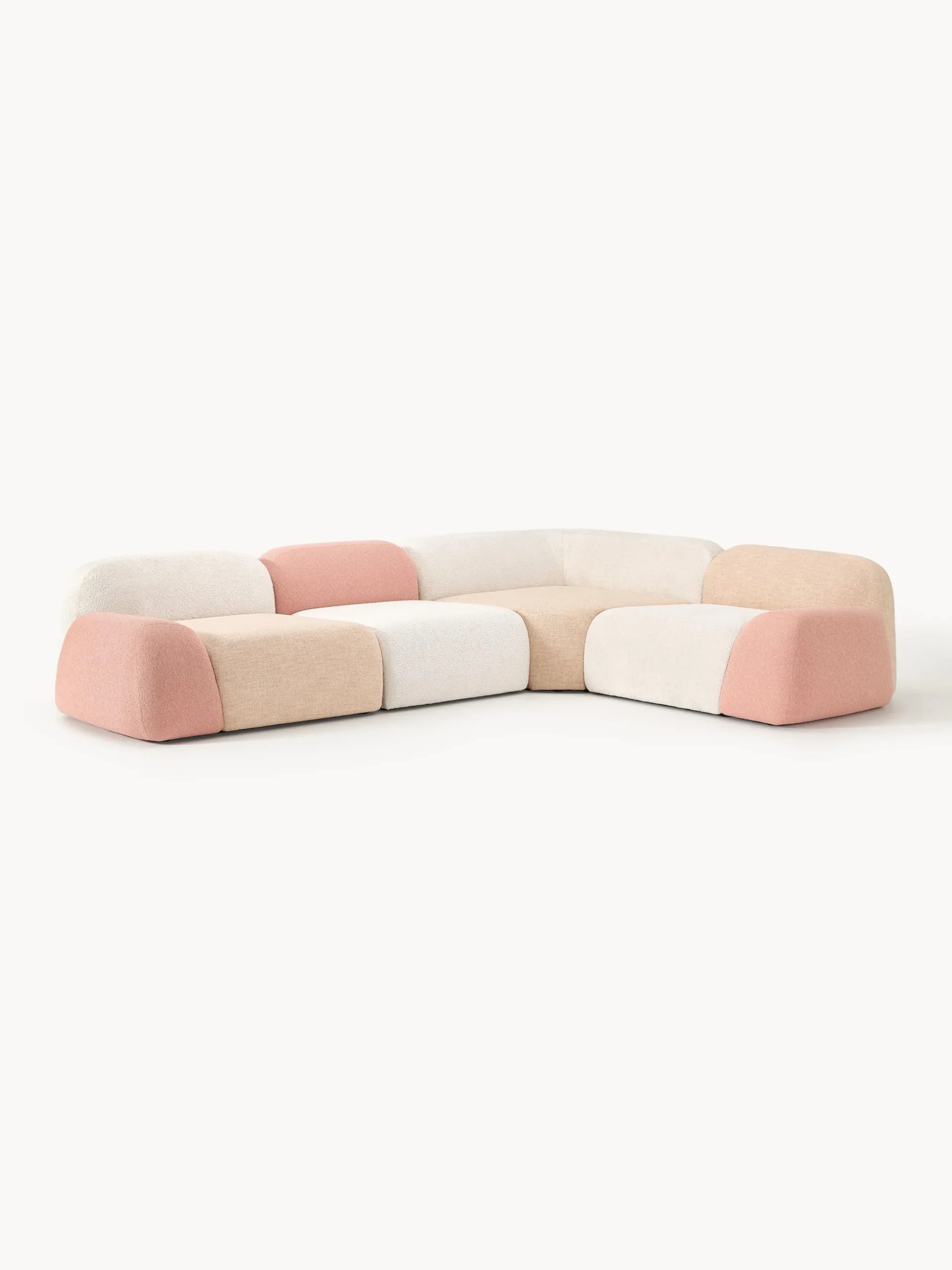 Divano angolare componibile 4 posti Wolke, Fuorisalone Edition
