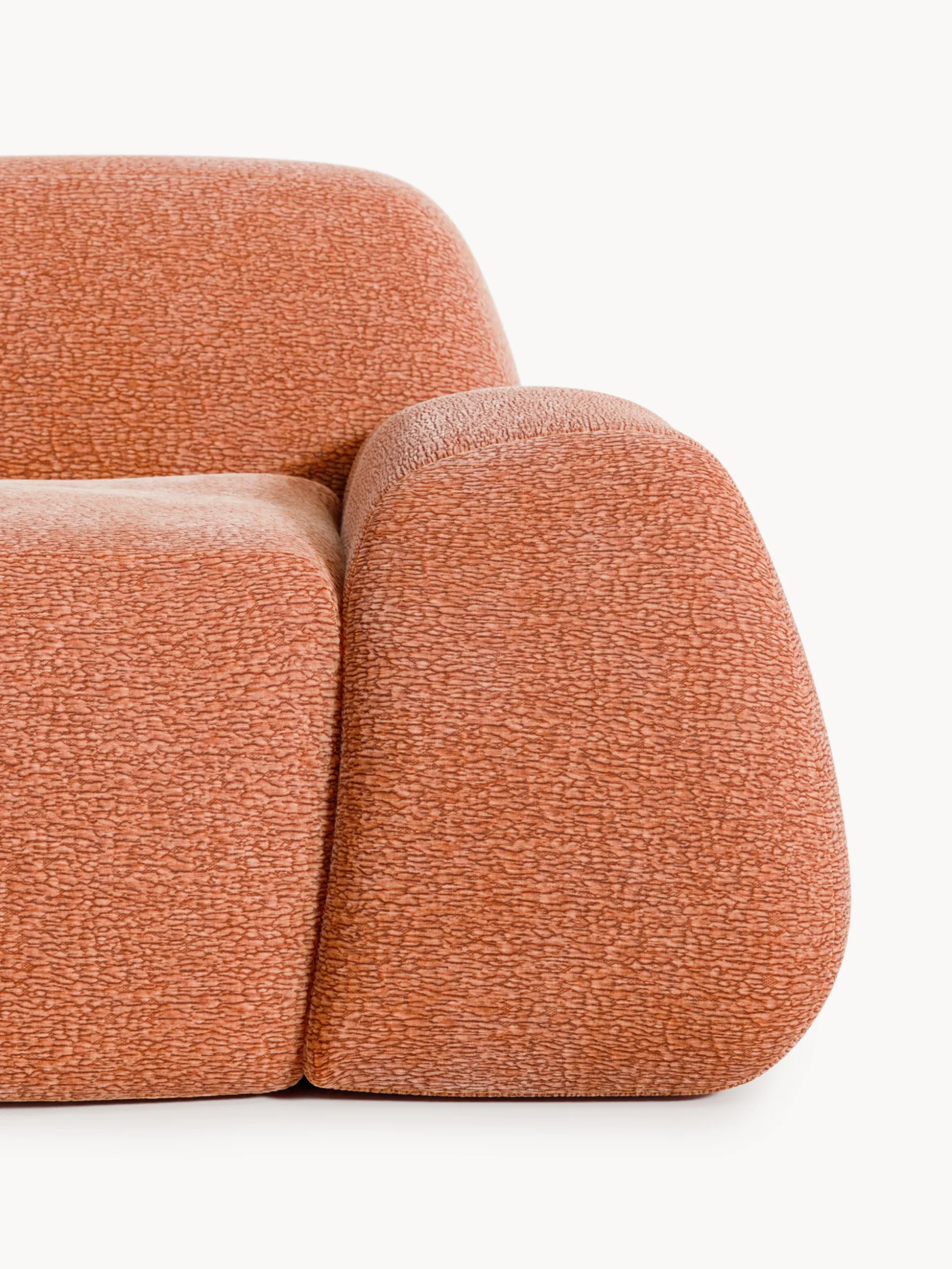Divano angolare componibile 4 posti con chaise longue Wolke