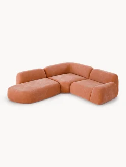 Divano angolare componibile 4 posti con chaise longue Wolke