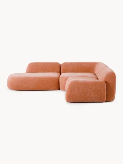 Divano angolare componibile 4 posti con chaise longue Wolke