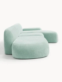 Divano angolare componibile 4 posti con chaise longue Wolke