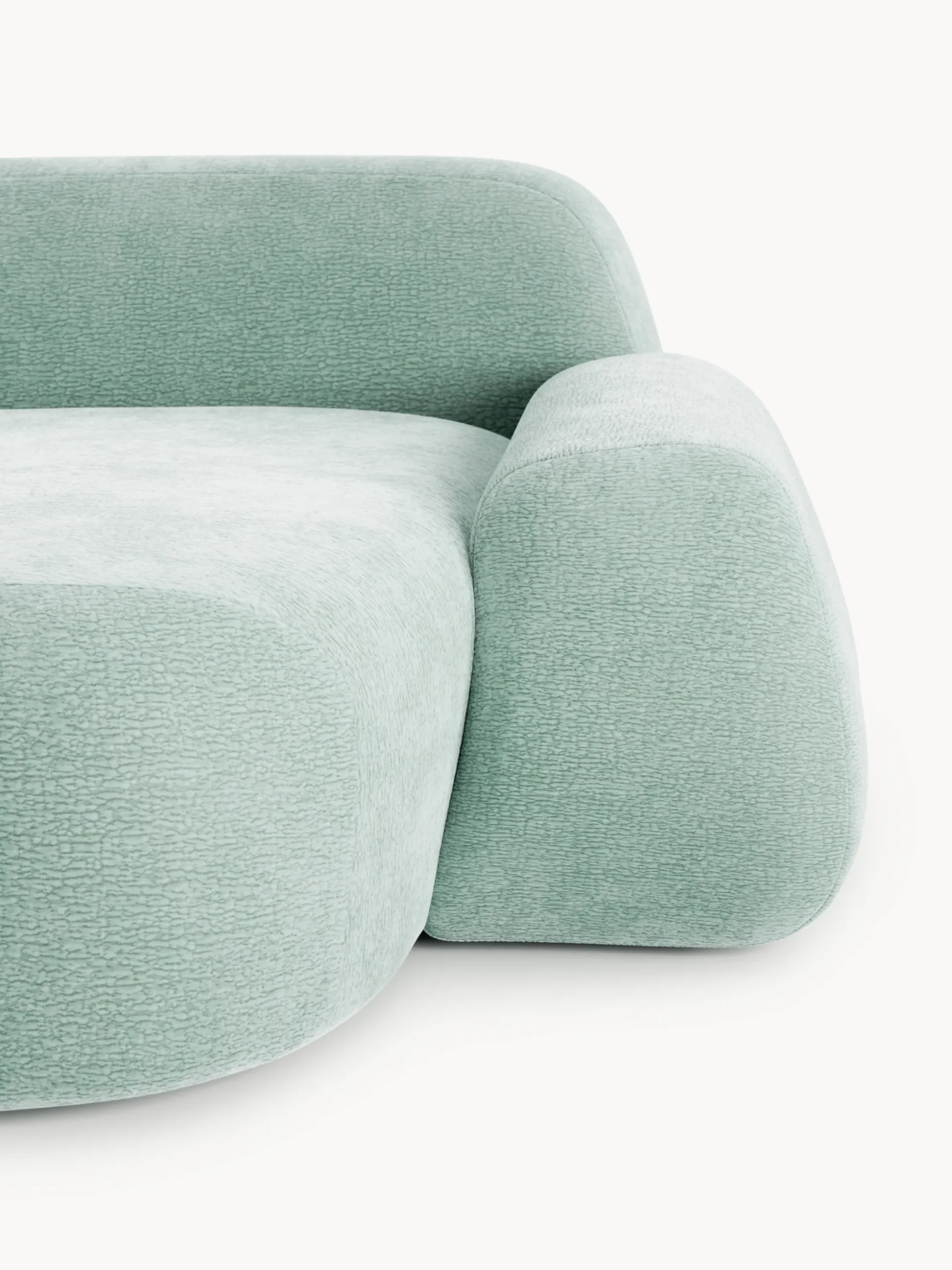 Divano angolare componibile 4 posti con chaise longue Wolke