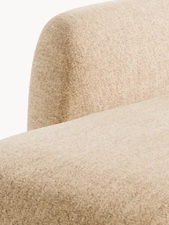 Divano angolare componibile 4 posti in bouclé con chaise longue Wolke