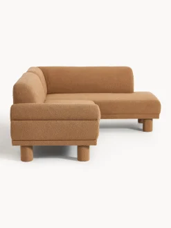 Divano angolare in bouclé Lilo