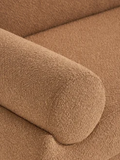 Divano angolare in bouclé Lilo