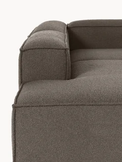 Divano angolare XL componibile 4 posti in bouclé Lennon