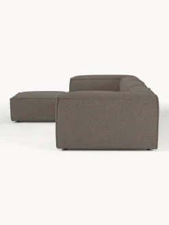Divano angolare XL componibile 4 posti in bouclé Lennon