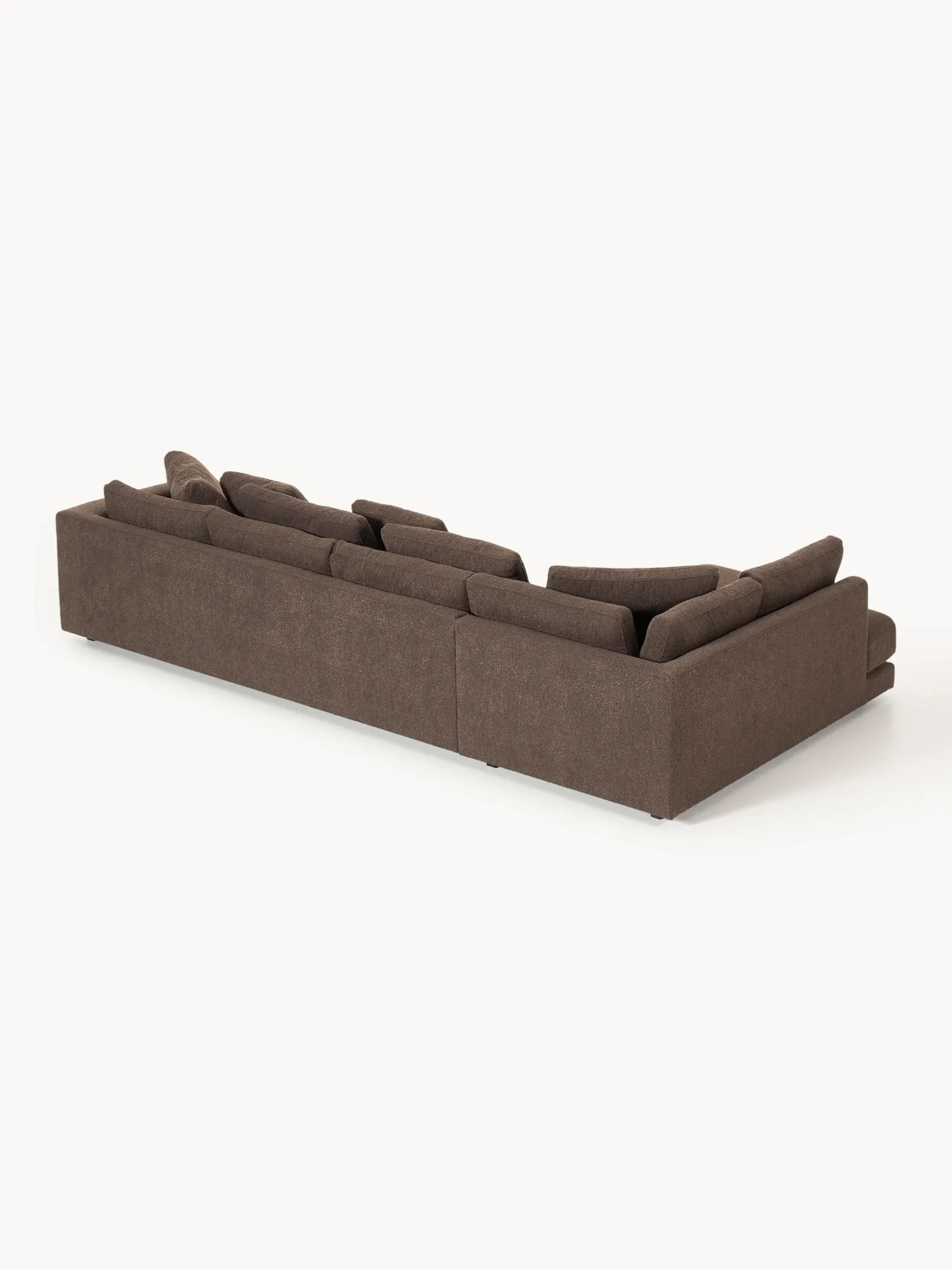 Divano angolare XL in bouclé Tribeca