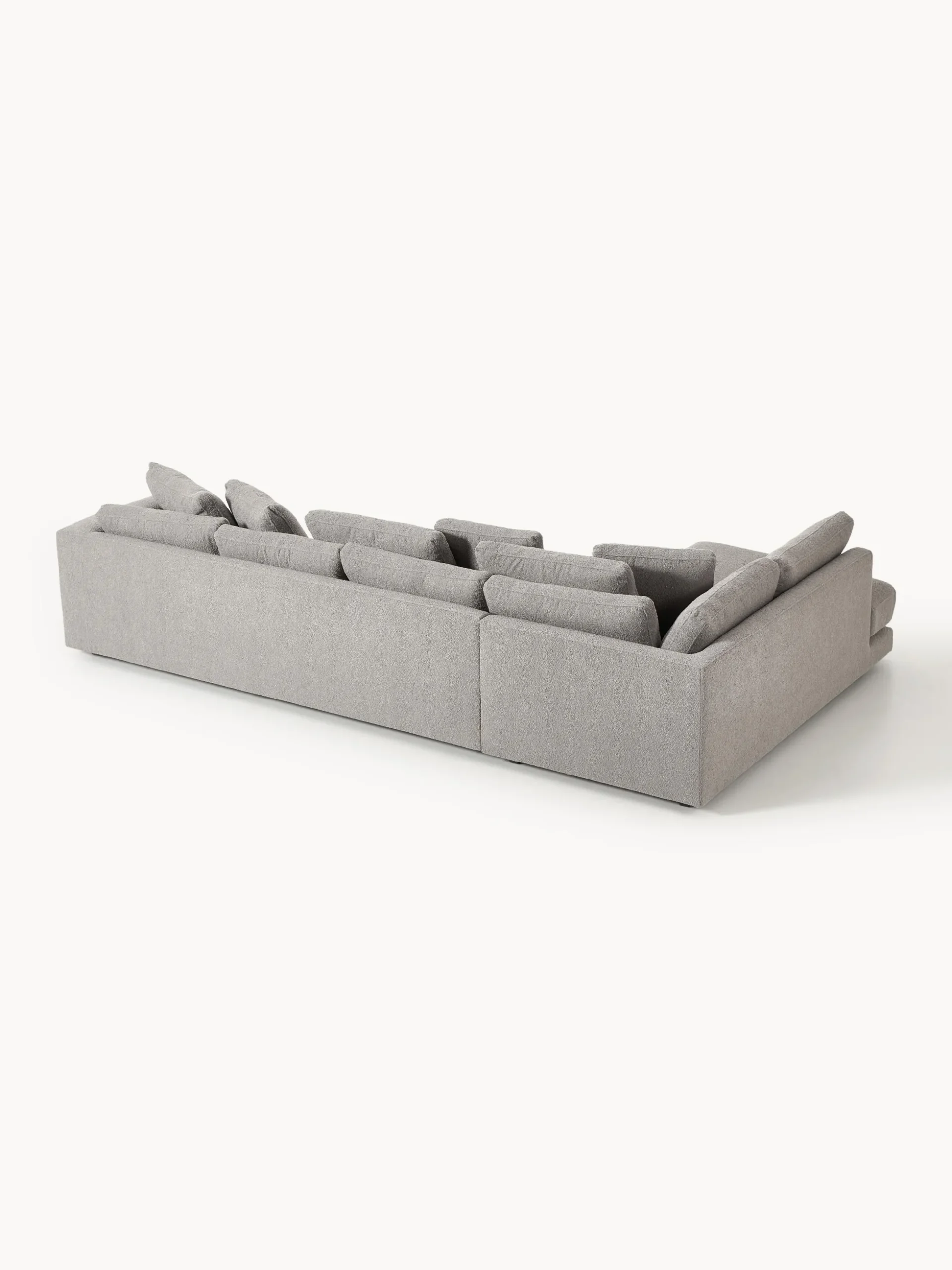 Divano angolare XL in bouclé Tribeca