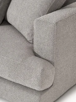 Divano angolare XL in bouclé Tribeca