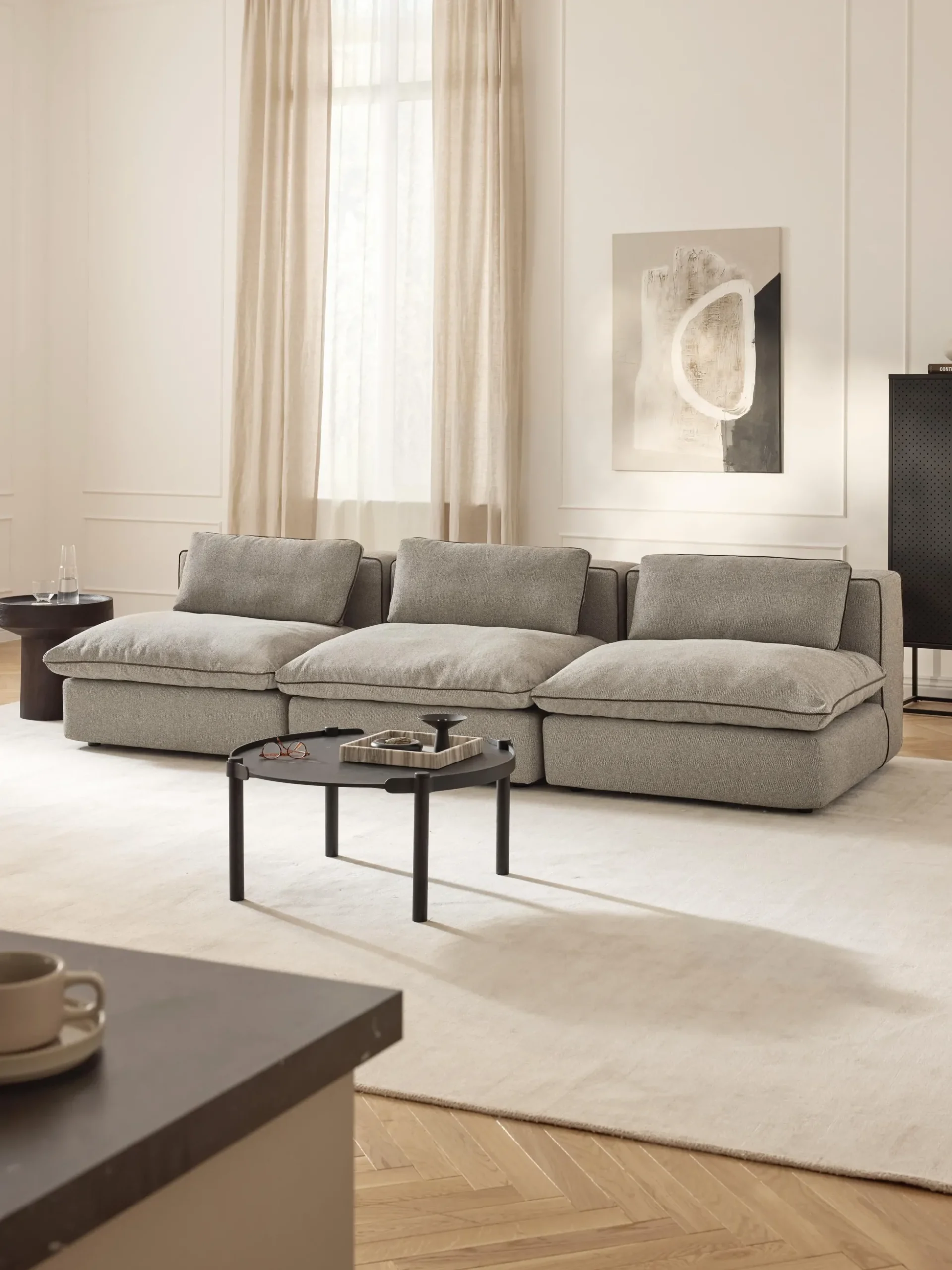 Divano componibile 3 posti Felix