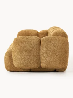 Divano componibile 3 posti in teddy-bouclé Tayla