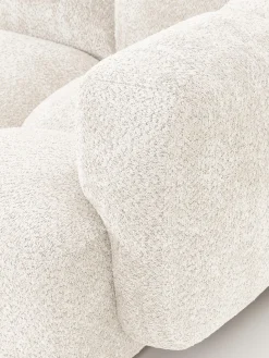 Divano componibile 3 posti in teddy-bouclé Tayla