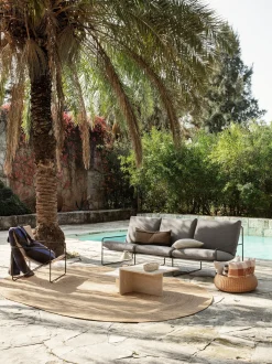 Divano da giardino 3 posti Desert