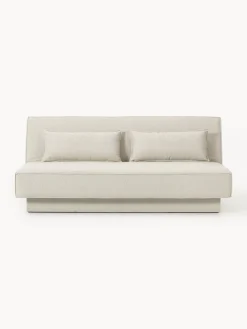 Divano letto in bouclé con contenitore David