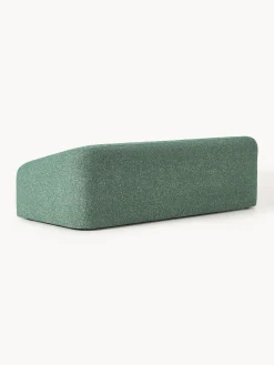 Divano letto 3 posti in bouclé Eliot