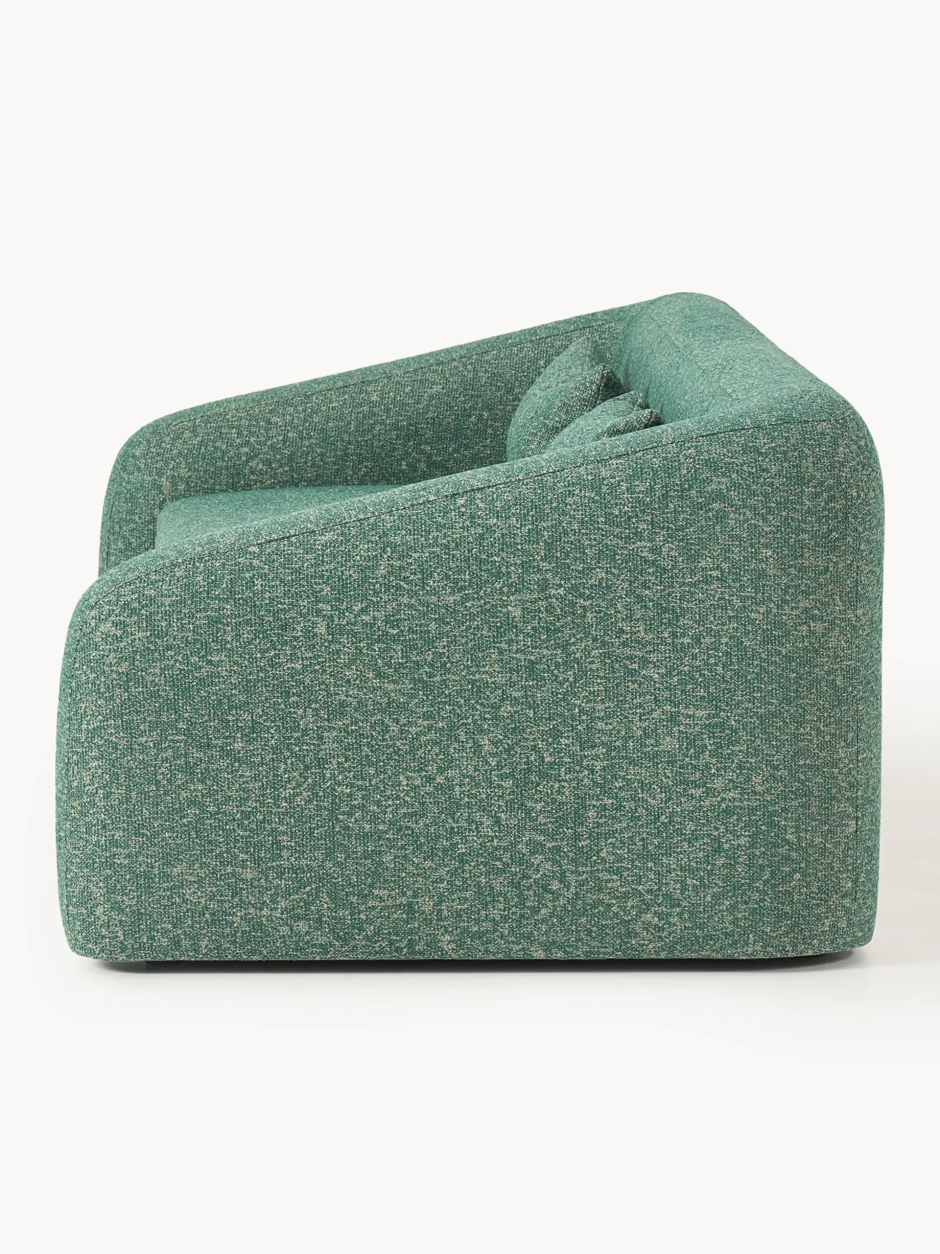 Divano letto 3 posti in bouclé Eliot