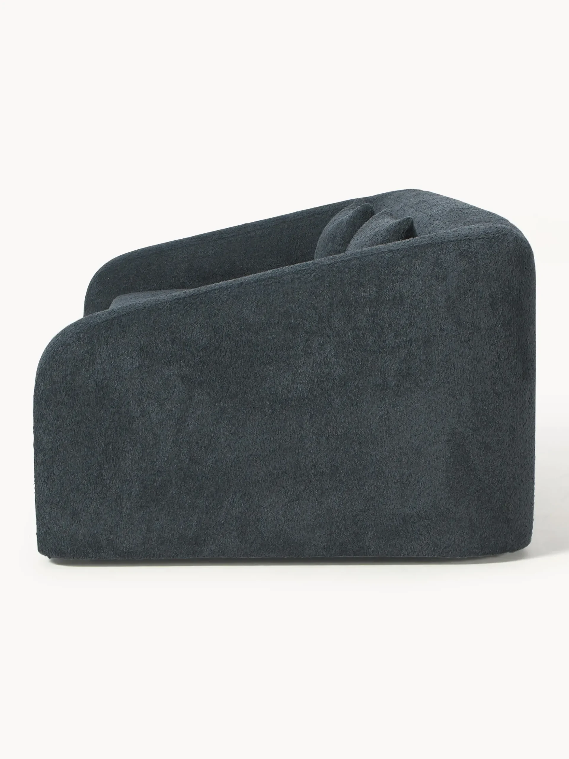 Divano letto 3 posti in teddy-bouclé Eliot