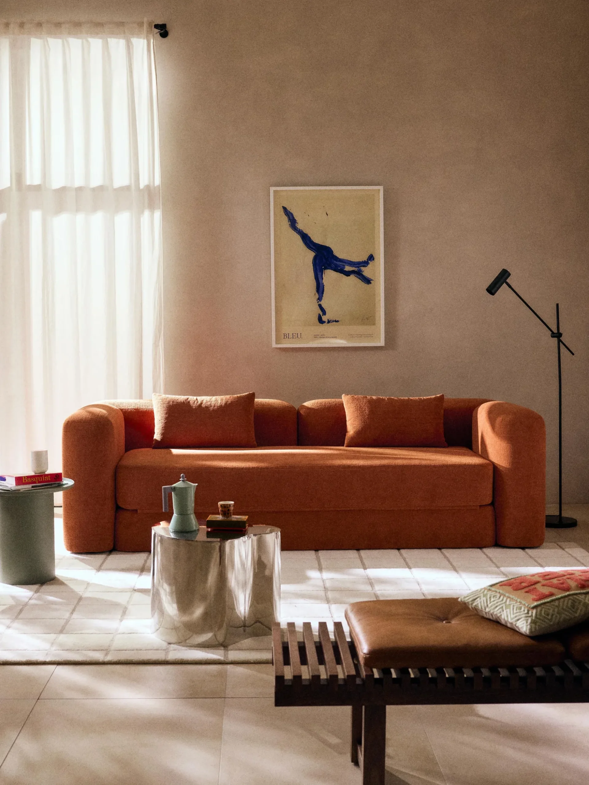 Divano letto 3 posti Livvie