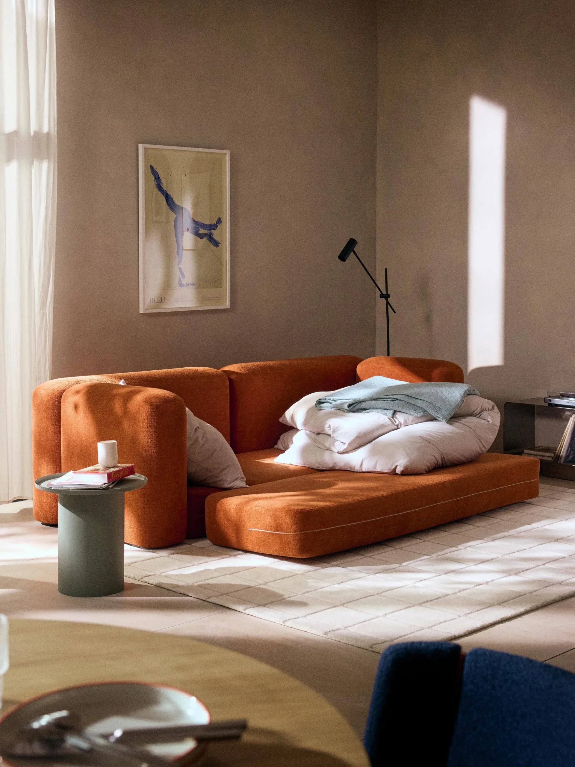 Divano letto 3 posti Livvie