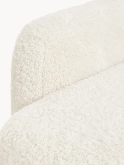 Divano 2 posti con chaise longue in teddy Wolke