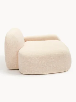 Divano 2 posti in bouclé con chaise longue Wolke