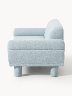 Divano 3 posti in bouclé Lilo