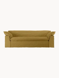 Divano 3 posti in lino Nomad, 244 cm