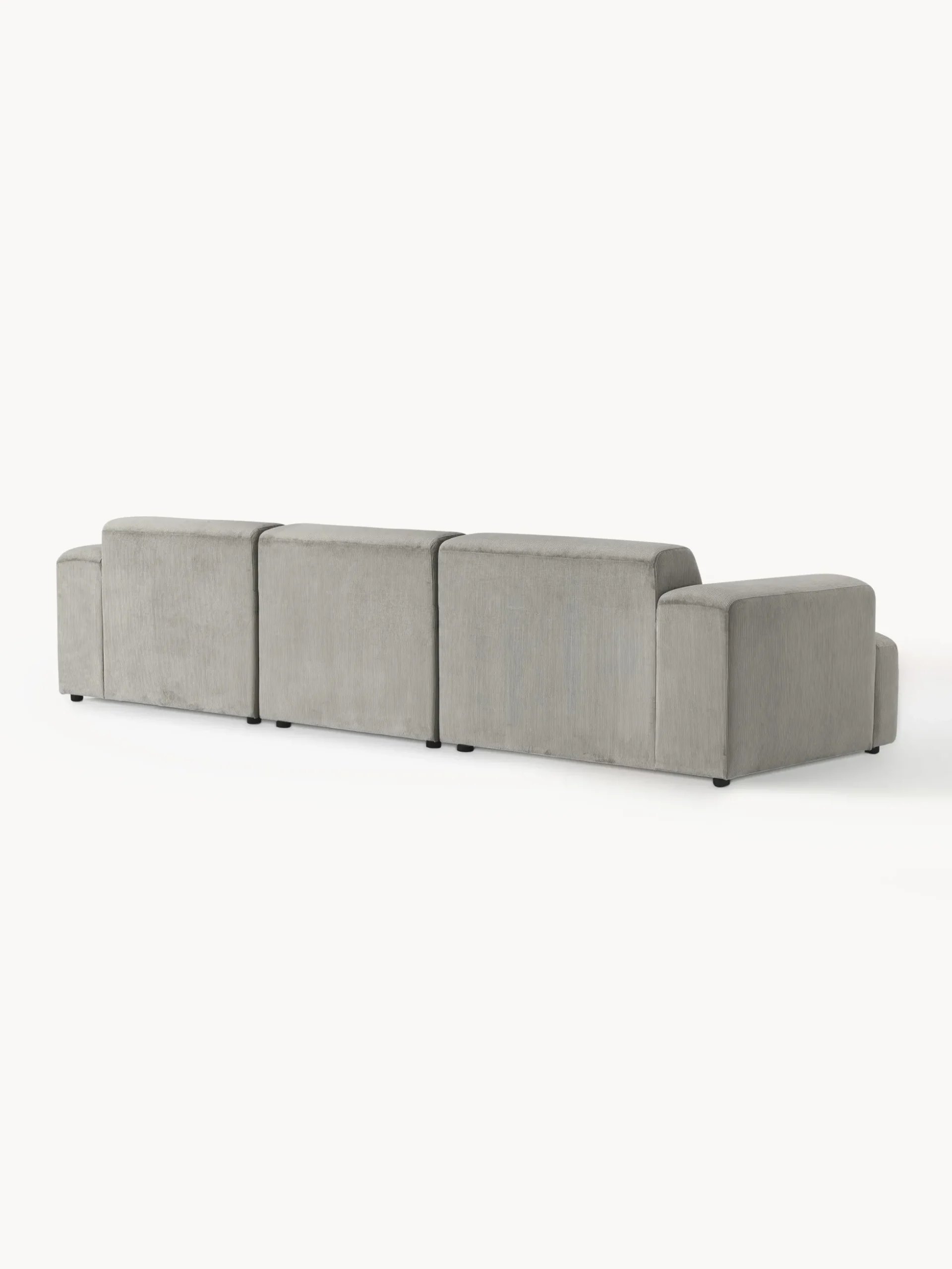 Divano 4 posti in velluto a coste Melva