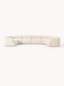 Divano XL componibile in bouclé Sofia