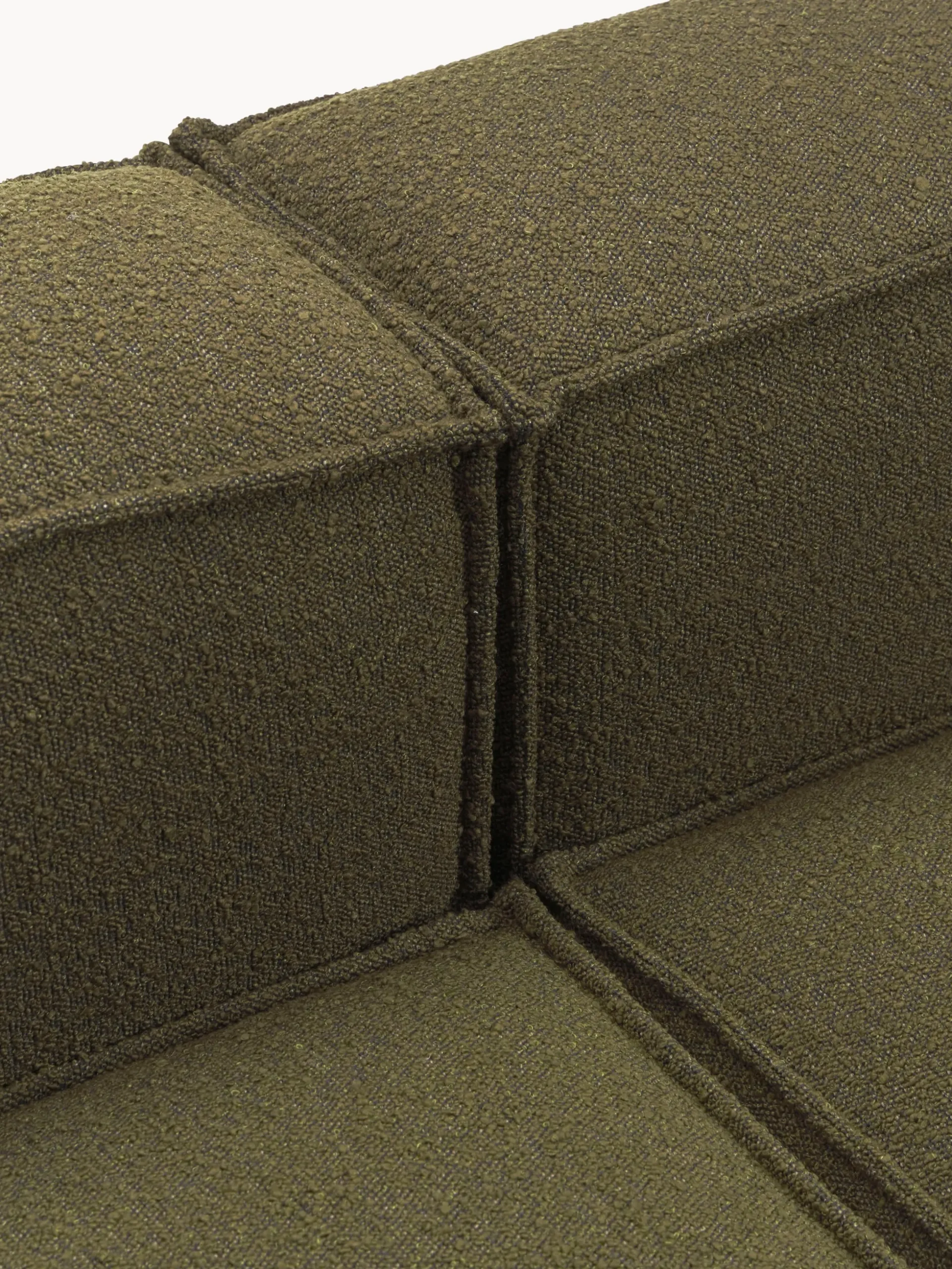 Divano XL componibile in bouclé Lennon