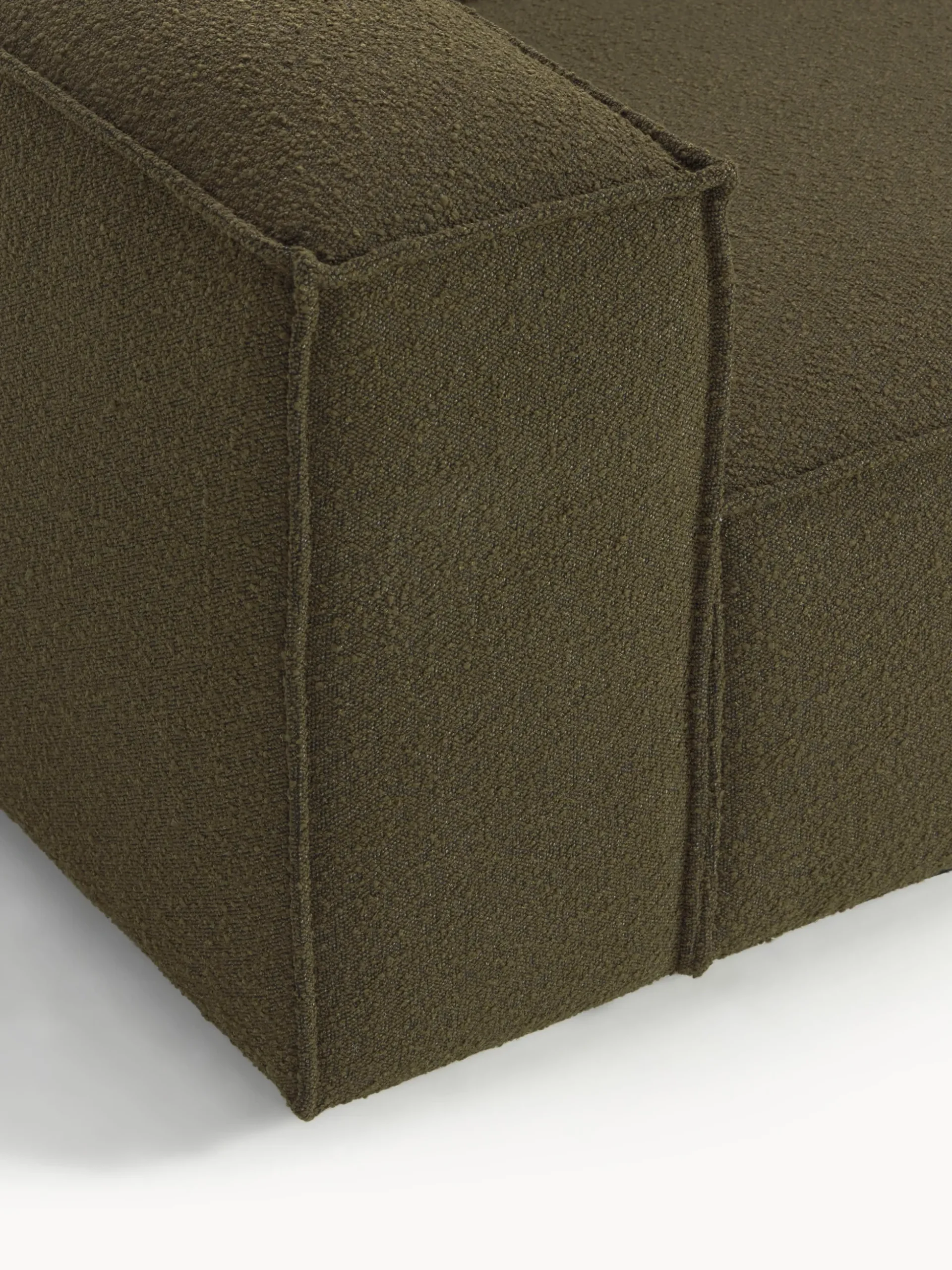 Divano XL componibile in bouclé Lennon