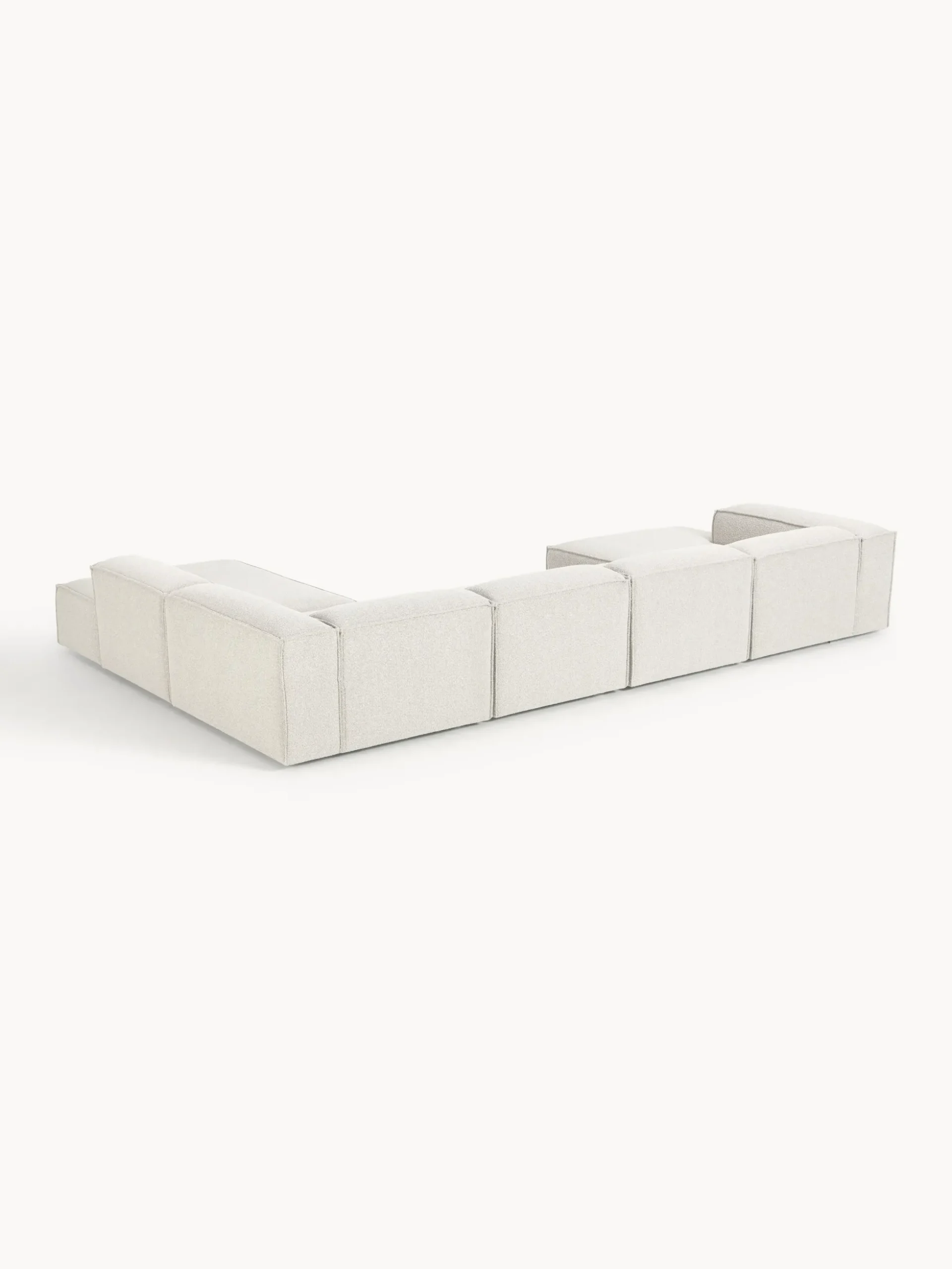 Divano XL componibile in bouclé Lennon