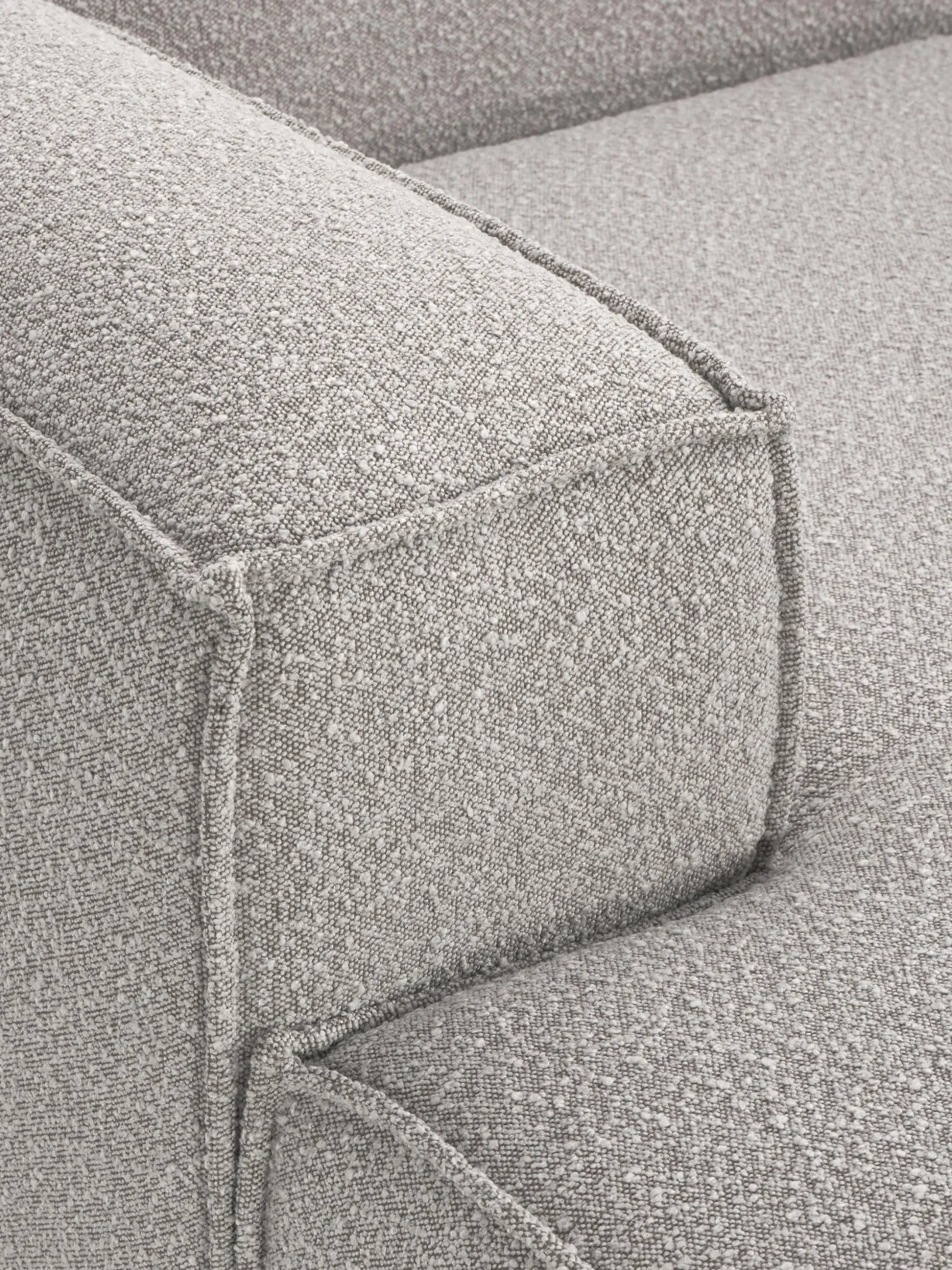 Divano XL componibile in bouclé Lennon