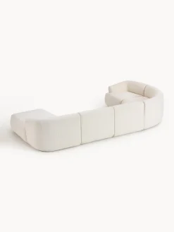 Divano XL componibile in bouclé Sofia
