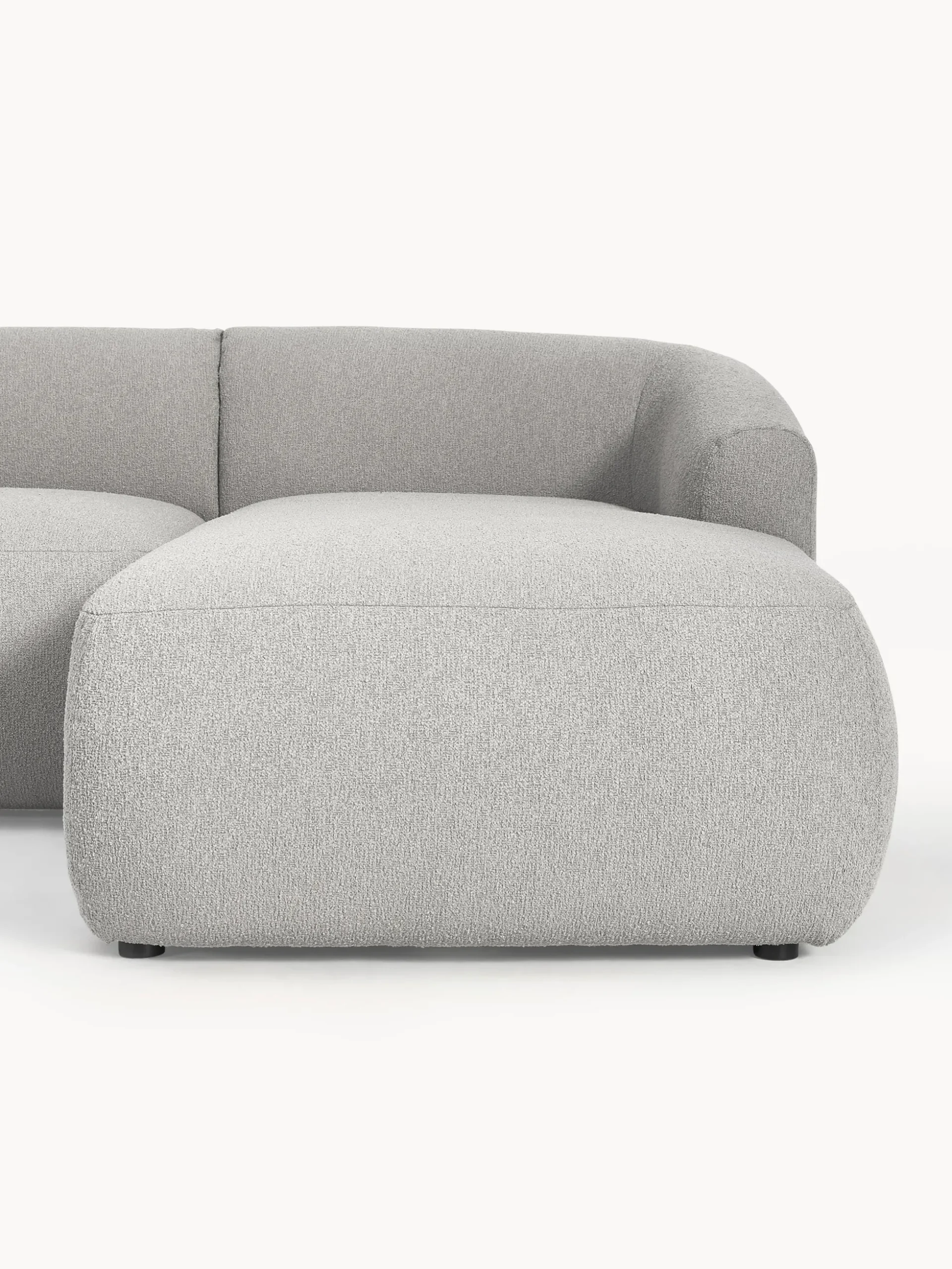 Divano XL componibile in bouclé Sofia