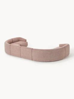 Divano XL componibile in bouclé Sofia