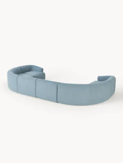 Divano XL componibile in bouclé Sofia