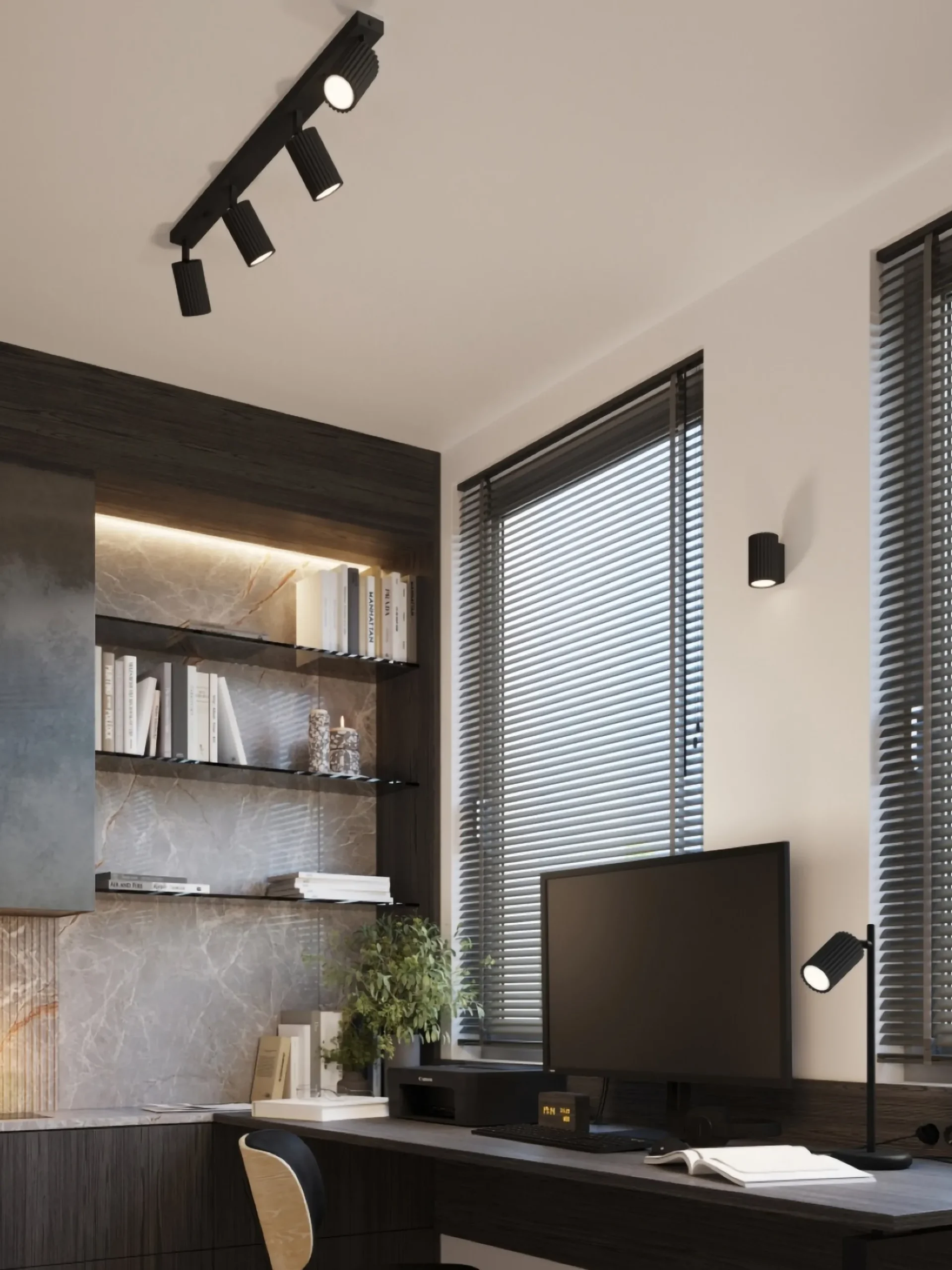 Faretti da soffitto grandi Gleam