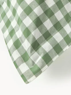 Federa in cotone a quadri Nels