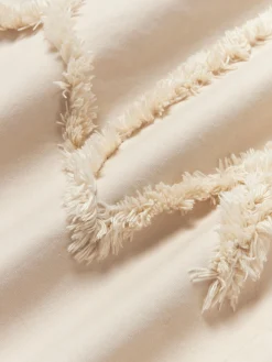 Federa in cotone percalle con design trapuntato Madeline