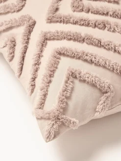 Federa in cotone percalle con design a ciuffi Phil