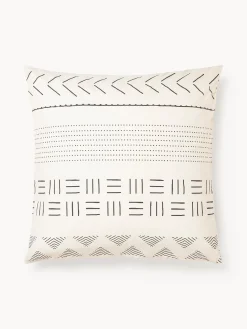 Federa in cotone percalle con motivo boho Kohana