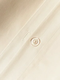 Federa in raso di cotone con stampa floreale Sakura