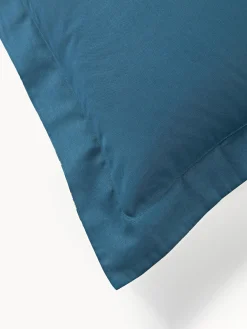 Federa in raso di cotone con stampa floreale Leticia