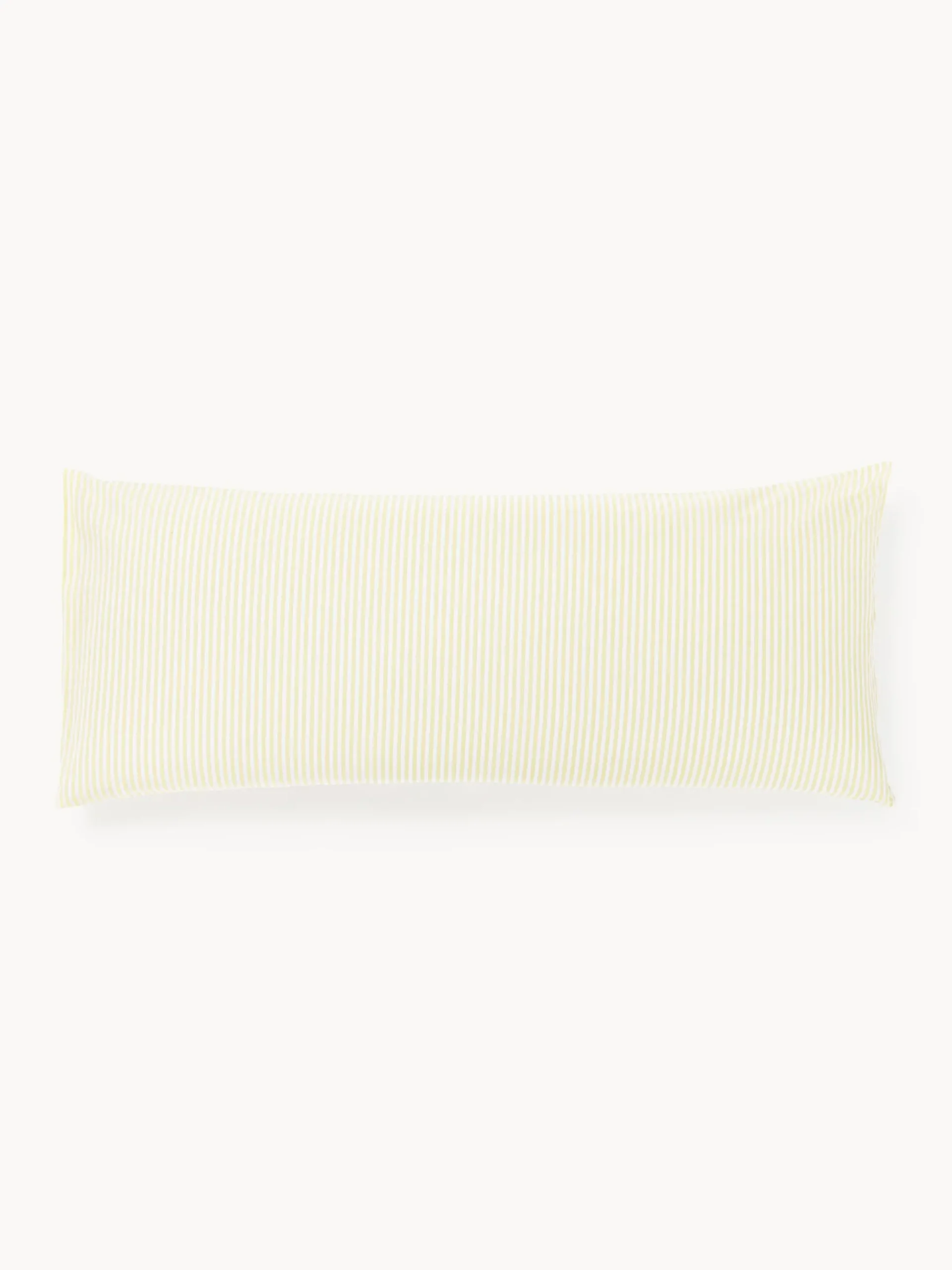 Federa reversibile in cotone a righe Lorena