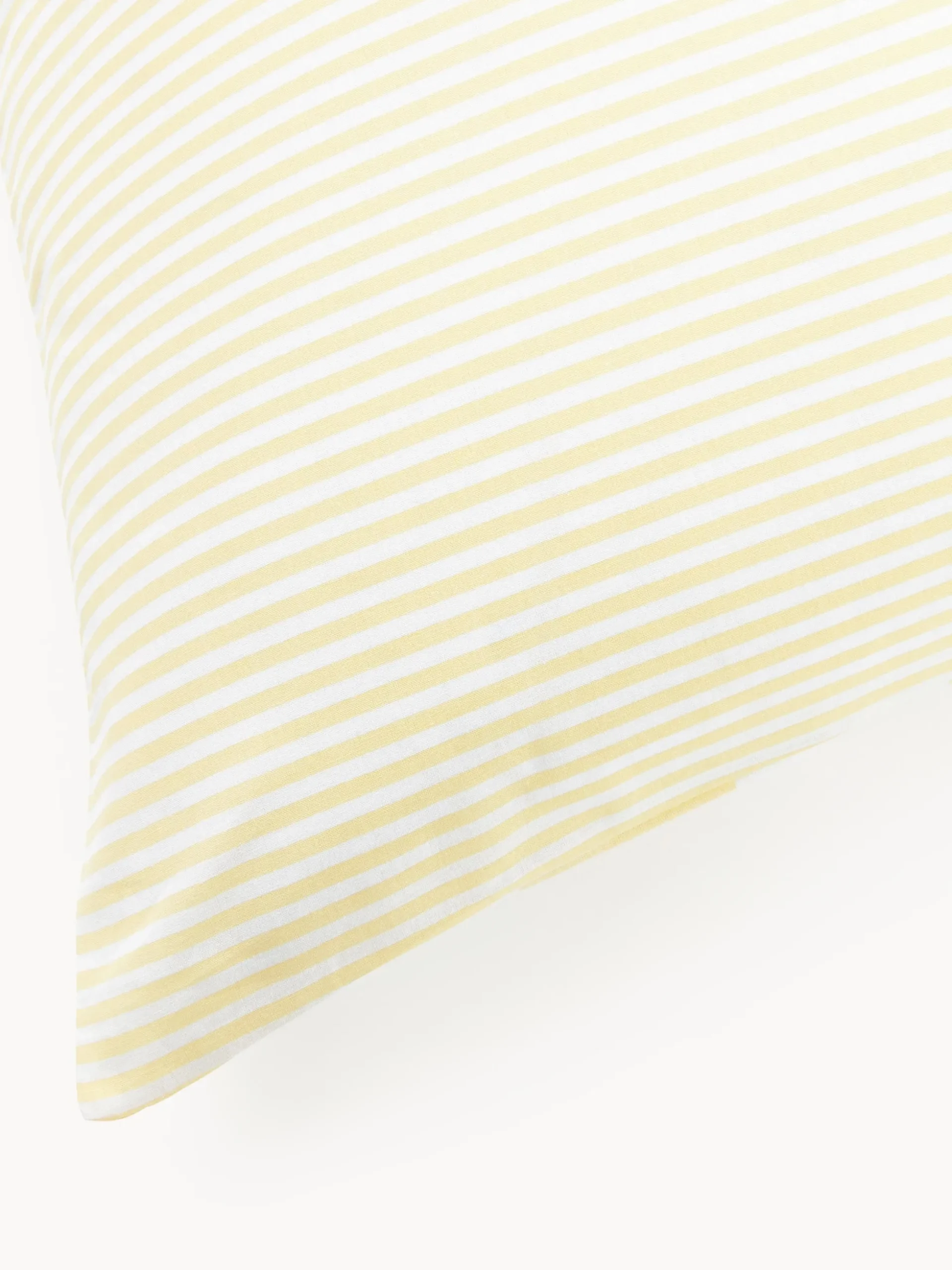 Federa reversibile in cotone a righe Lorena