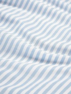 Federa reversibile in cotone a righe Lorena